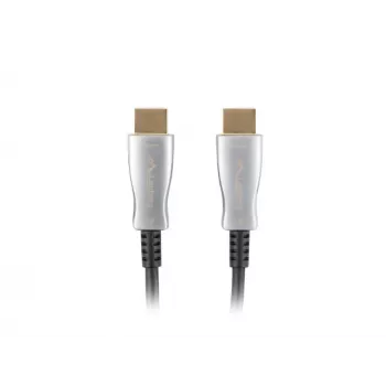LANBERG HDMI-kaabel – M/m v2.0 kaabel, optiline, 50 m, must, AOC