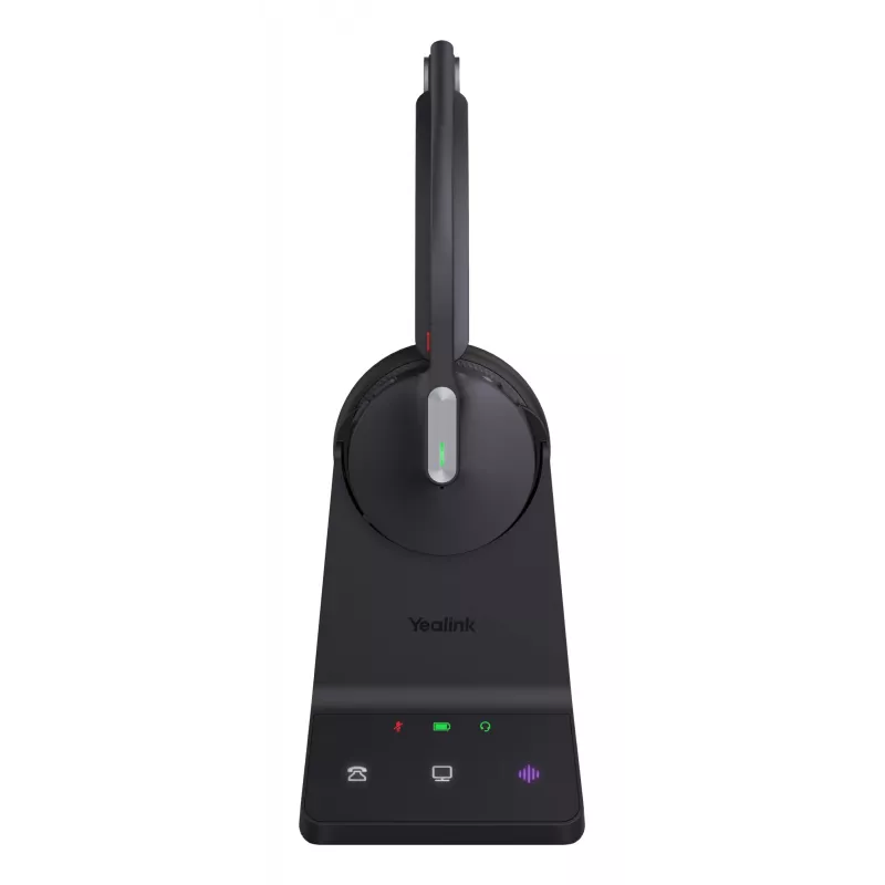 Yealink WH64 Mono UC Peakomplekt, juhtmevaba, 20–20000 Hz, kontor/kõnekeskus, 92 g, peakomplekt, must