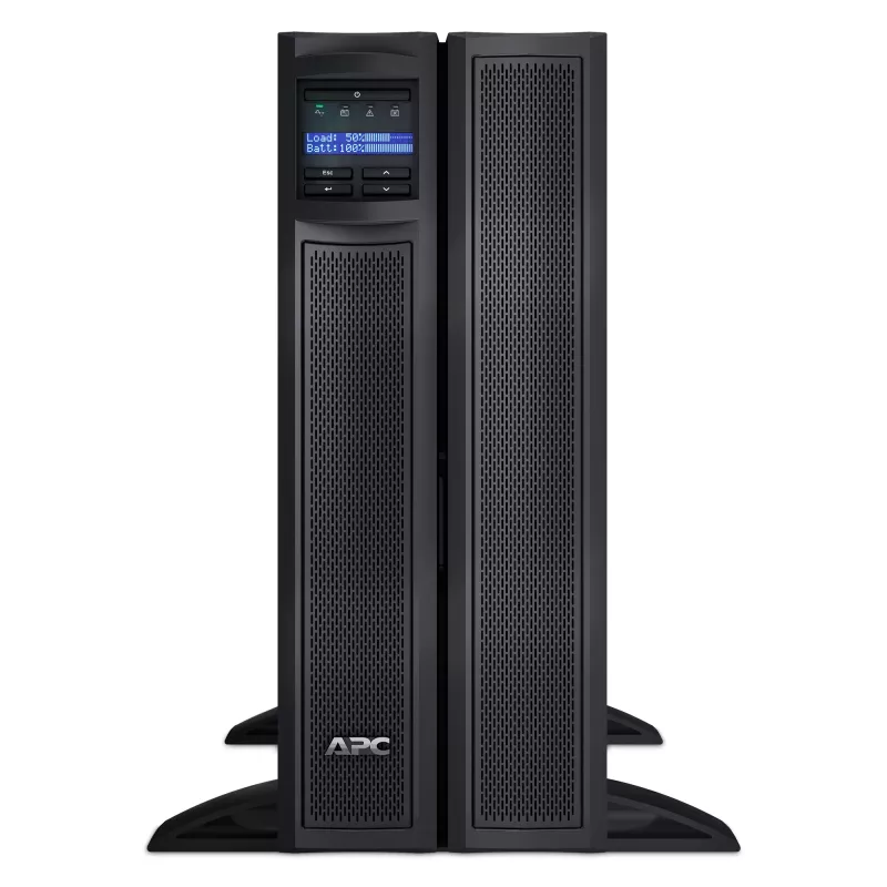 APC Smart-UPS X SMX2200HV - 2200VA, 8x C13 + 2x C19 väljund, USB, laiendatav tööaeg, lühike sügavus