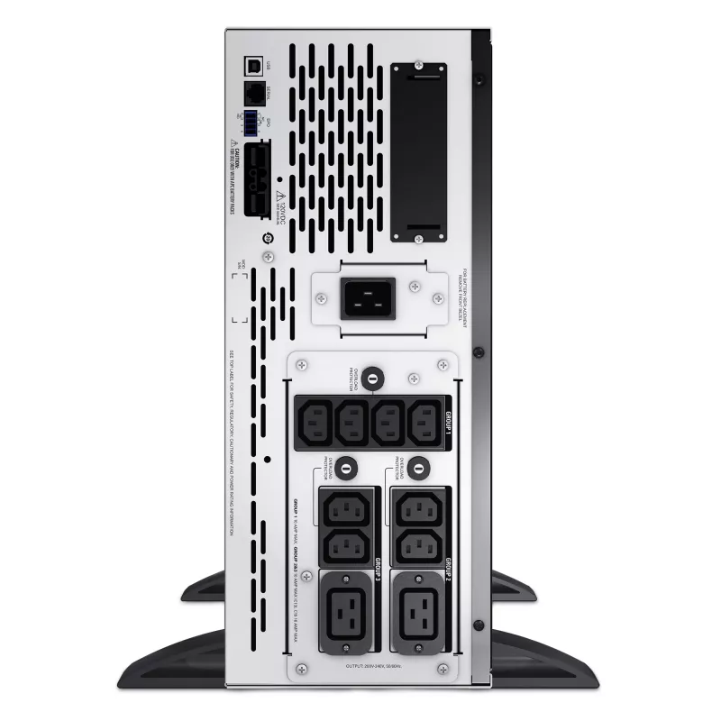 APC Smart-UPS X SMX2200HV - 2200VA, 8x C13 + 2x C19 väljund, USB, laiendatav tööaeg, lühike sügavus