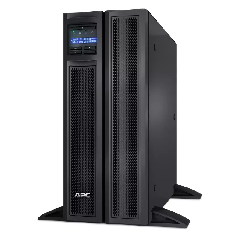 APC Smart-UPS X SMX2200HV - 2200VA, 8x C13 + 2x C19 väljund, USB, laiendatav tööaeg, lühike sügavus
