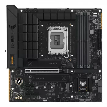 Emaplaat ASUS TUF GAMING B760M-PLUS WIFI II — Intel B760, LGA 1700, micro ATX, DDR5, 4 DIMM, Wi‑Fi 6E, 2.5 Gb LAN
