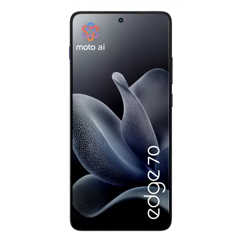 Nutitelefon Motorola edge 70 — 6,7-tolline P-OLED 120Hz, Snapdragon 2,8 GHz, 12 GB muutmälu, 512 GB, 4800 mAh, Dual SIM (Nano + eSIM), IP68/IP69, hall