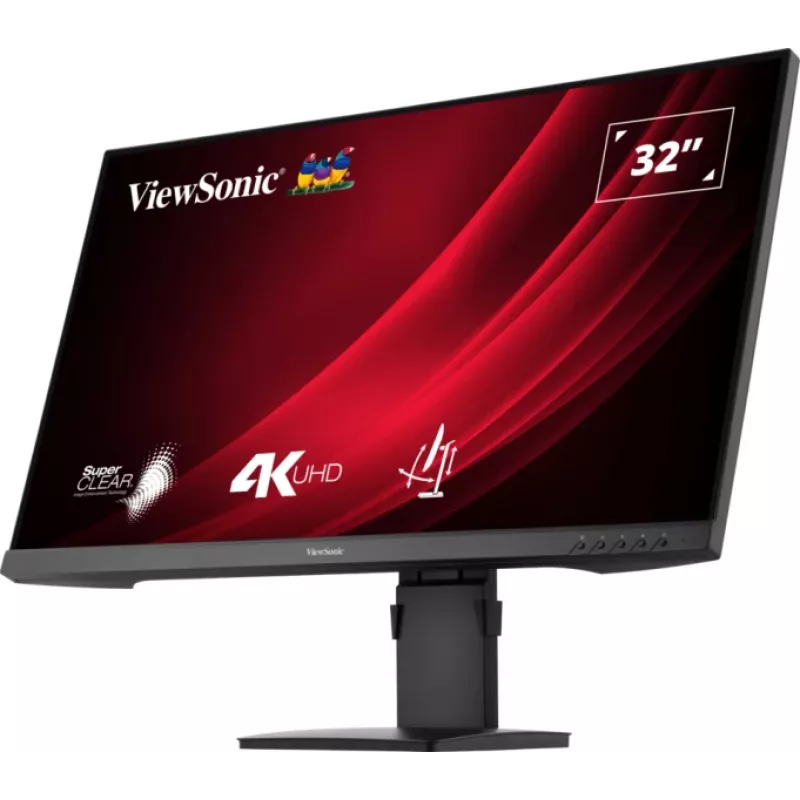 Viewsonic VG3208-4K arvutimonitor 81,3 cm (32 tolli) 3840 x 2160 pikslit 4K Ultra HD LED must