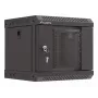 Seinale paigaldatav riiul Lanberg WF11-3304-10B 4U Must, kandevõime 30 kg