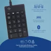 R-Go Tools Numpad Break numbriklaviatuur, ergonoomiline numbriklahvistik koos pausitarkvaraga, juhtmega, must