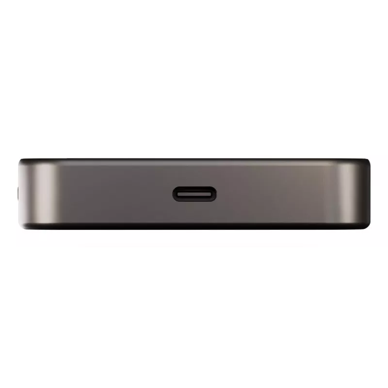 ZENS Powerbank õhuke Qi2 Al 10000mAh Must