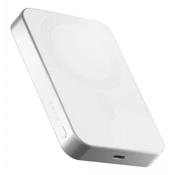 ZENS Powerbank õhuke Qi2 Al 10000mah Valge