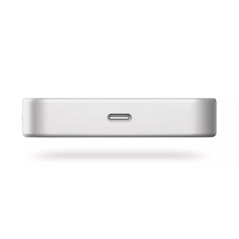 ZENS Powerbank õhuke Qi2 Al 10000mah Valge