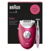 Epilator Braun Silk-épil 3 SE3-202, 20 pintsetti, vahelduvvoolutoide, Berry