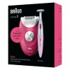 Epilator Braun Silk-épil 3 SE3-202, 20 pintsetti, vahelduvvoolutoide, Berry
