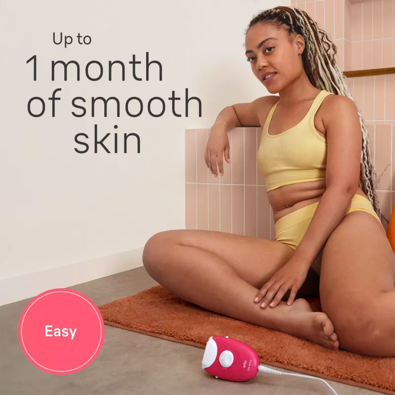 Epilator Braun Silk-épil 3 SE3-202, 20 pintsetti, vahelduvvoolutoide, Berry