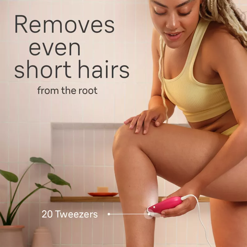 Epilator Braun Silk-épil 3 SE3-202, 20 pintsetti, vahelduvvoolutoide, Berry