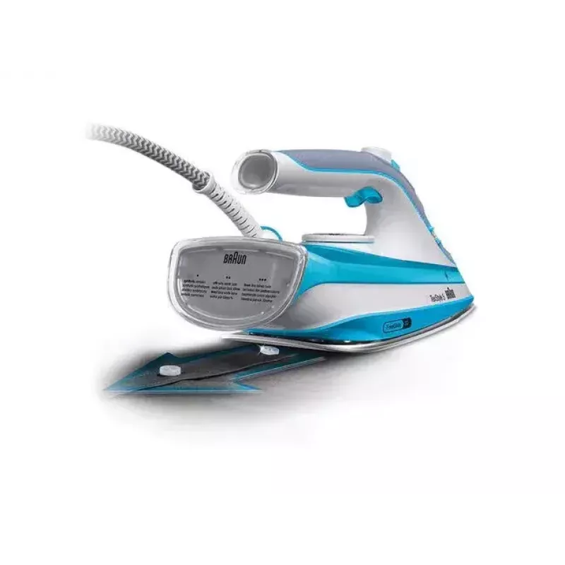 Braun TexStyle 5 SI 5006 BL kuiv- ja aurutriikraud Keraamiline tald 2600 W sinine, hall, valge