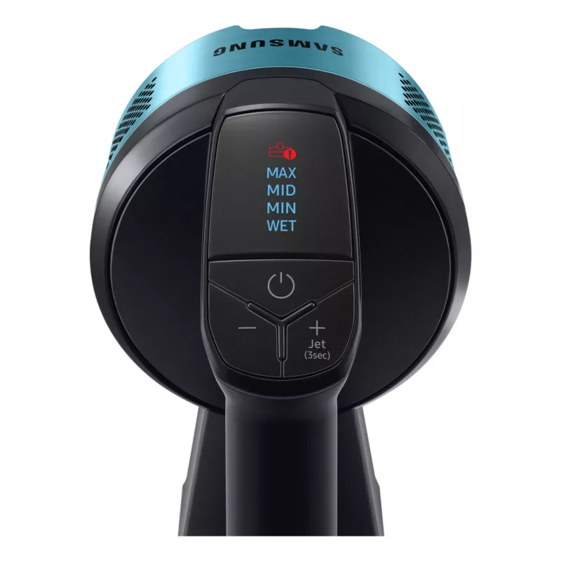 Samsung VS20B75AGR1/GE tolmuimeja / elektrihari 2-in-1 tolmuimeja Aku Kuiv Kotita 0,8 l 550 W Must, kroom, piparmündiroheline, sinakasroheline