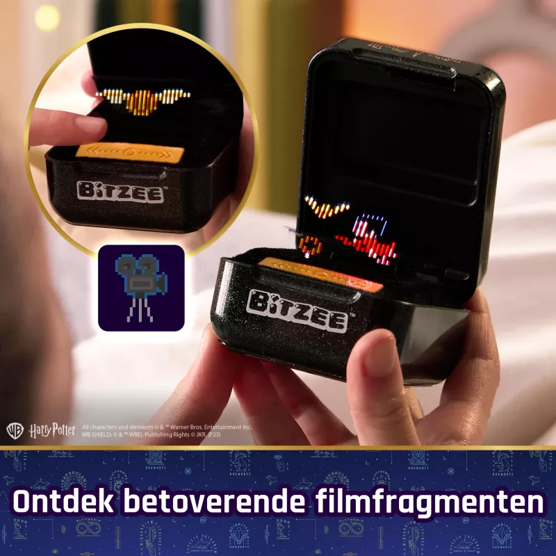 Wizarding World Harry Potter, Bitzee interaktiivne mänguasi 20 tegelasega, suurepärane lihavõttekingituseks, digilemmikloom reageerib puudutustele, kallutustele ja koputustele