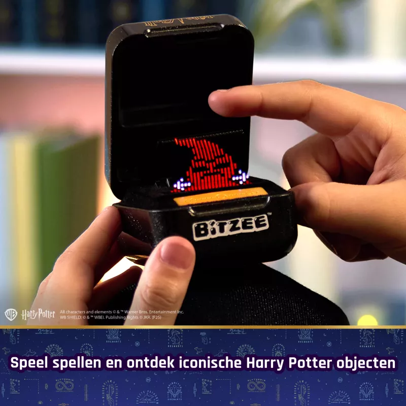 Wizarding World Harry Potter, Bitzee interaktiivne mänguasi 20 tegelasega, suurepärane lihavõttekingituseks, digilemmikloom reageerib puudutustele, kallutustele ja koputustele
