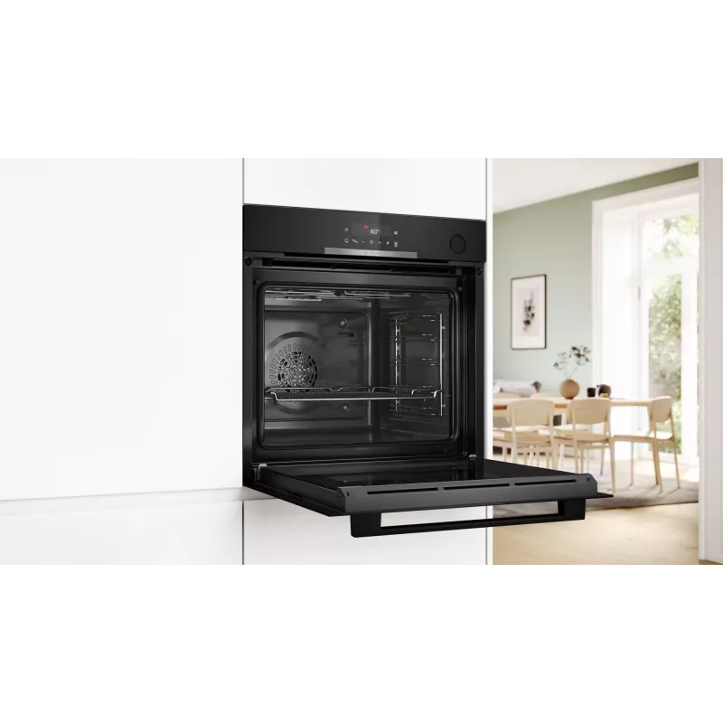 Sisseehitatud elektriahi Bosch Serie 4 HRG312BB4, 71 L, 3600 W, must, puutetundlik juhtimine, A+