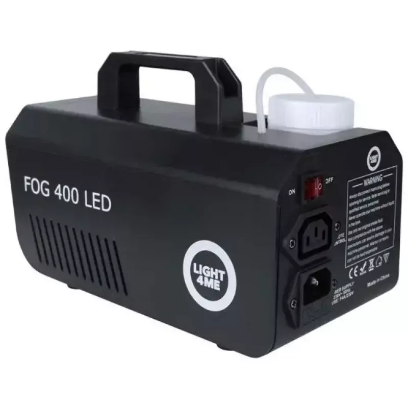 Suitsumasin Light4Me GIG SET 1 400W LED — suitsugeneraator 400W LED-valgustusega, IP20, komplektis suitsu- ja udugeneraator