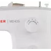 Poolautomaatne õmblusmasin SINGER M2405 — mehaaniline, 11 programmi, 8 pistemustrit, 70W, valge