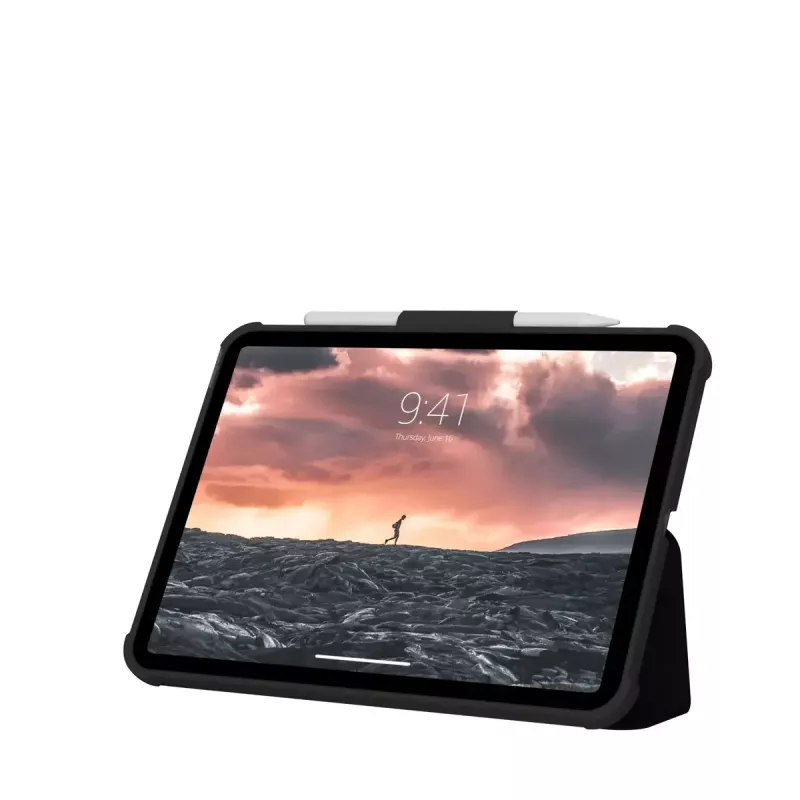 Folio Case Urban Armor Gear Plyo 27,7 cm 10,9 tolli must poolläbipaistev