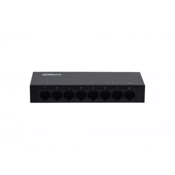 Dahua Technology Access 8-pordine haldamata gigabitine kommutaator, haldamata, L2, Gigabit Ethernet (10/100/1000)