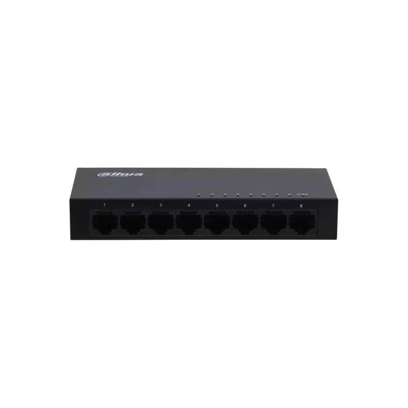 Dahua Technology Access 8-pordine haldamata gigabitine kommutaator, haldamata, L2, Gigabit Ethernet (10/100/1000)