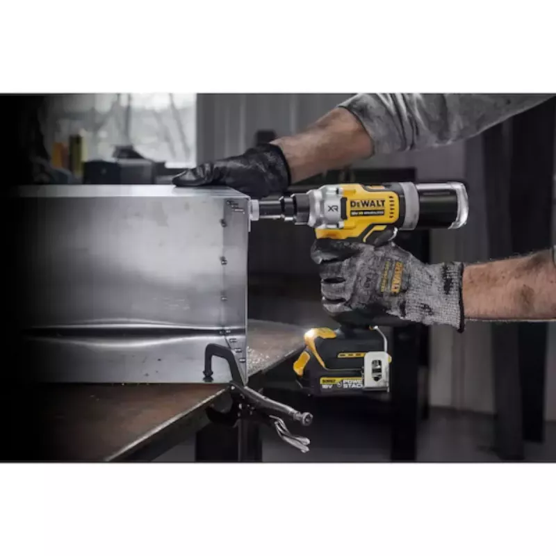 Juhtmeta neetija DeWalt DCF414NT-XJ — akutoitega needitööriist, kaasaskantav