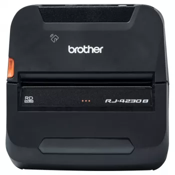 Brother RJ-4230B POS-printer 203 x 203 DPI Juhtmega ja juhtmevaba otsesoojustrükkija mobiilne printer