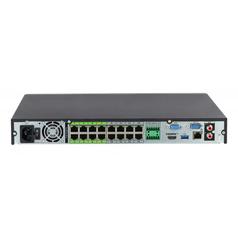Dahua Technology WizSense NVR5216-16P-EI2 võrgusalvesti 1U must