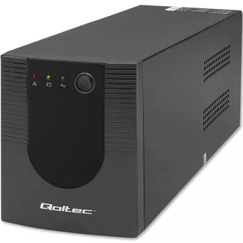 Qoltec UPS 53776 Line-Interactive 1.5 kVA 900 W 4 vahelduvvoolu pistikupesa