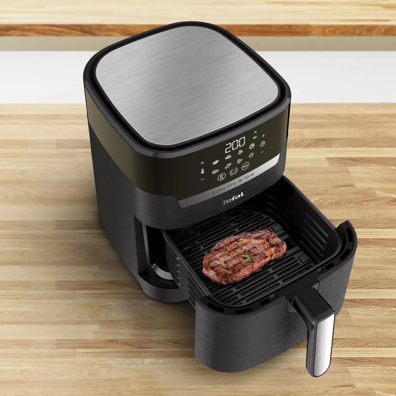 Tefal Easy Fry & Grill EY5058 Single 4.2 L Eraldiseisev 1550 W Kuumaõhufritüür Must