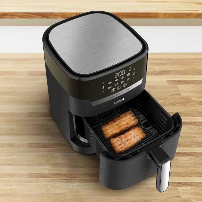 Tefal Easy Fry & Grill EY5058 Single 4.2 L Eraldiseisev 1550 W Kuumaõhufritüür Must