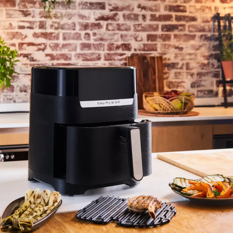 Tefal Easy Fry & Grill EY5058 Single 4.2 L Eraldiseisev 1550 W Kuumaõhufritüür Must