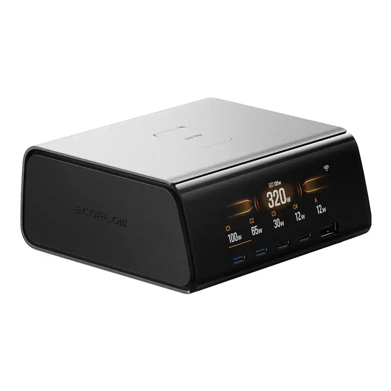 Laadija EcoFlow EF-STATION320W-EU laualaadija 320W kaasaskantavatele seadmetele
