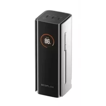 Akupank EcoFlow RAPID Pro 20000 mAh liitium 230 W, 3× USB-C, must