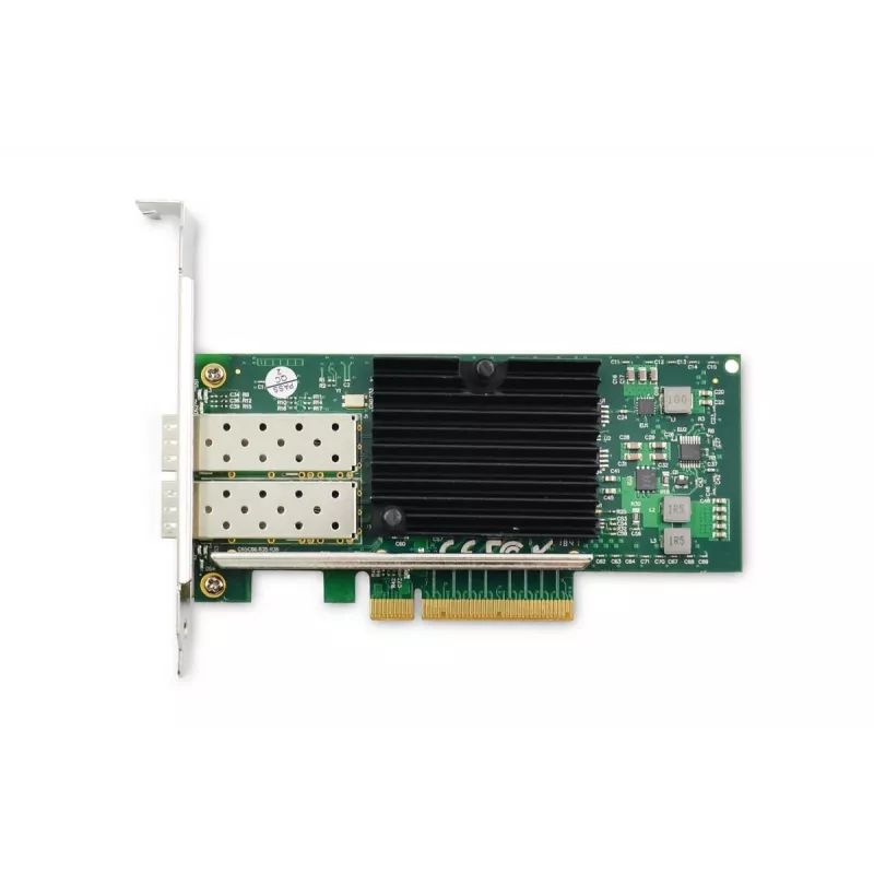 DIGITUS SFP 2-pordiline 10G PC/Expresscard Intel JL82599ES kiibistik optiliste ja vaskmoodulitega