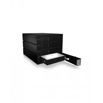 ICY BOX IB-564SAS-12G kettamassiiv Must