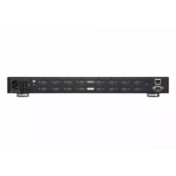 ATEN 8X8 True 4K HDMI maatrikslüliti, AV maatrikslüliti, 18 Gbit/s, 600 MHz, 4096 x 2160 pikslit, 4096 x 2160, 3840 x 2160, 1920 x 1200, Must