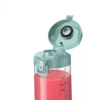 Sport blender NUTRIBULLET Portable 0,475 L sinine, akutoitega, Tritan kausiga, roostevabast terasest terad