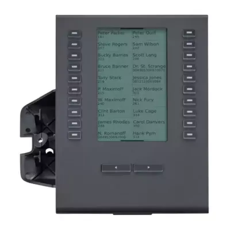 IP lisamoodul Auerswald COMfortel D-XT20i Must 20 nuppu