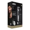 Braun BeardTrimmer 9 BT9560 habemetrimmer Aku 52 2 cm Wet & Dry Must, Hõbedane