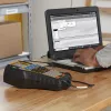 DYMO Rhino 6000+ tööstuslik sildivalmistaja | Arvutiga ühendatav sildivalmistaja koos kõva kandekotiga | Sisaldab 1 vinüülteibi kassetti, 1 painduvat nailonteibi kassetti ja taaslaetavat liitiumioonakut