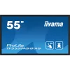 iiyama TF5539AS-B1AG Signage-ekraan Kioski disain 138.7 cm (54.6 tolli) LED 435 cd/m² 4K Ultra HD Must Puuteekraan Sisseehitatud protsessor Android 11 24/7