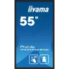 iiyama TF5539AS-B1AG Signage-ekraan Kioski disain 138.7 cm (54.6 tolli) LED 435 cd/m² 4K Ultra HD Must Puuteekraan Sisseehitatud protsessor Android 11 24/7