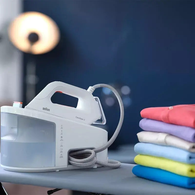 Braun CareStyle 3 IS3132WH 2400 W 2 L EloxalPlus tallaplaat Oranž, Valge