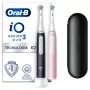 Oral-B iO3 Duo täiskasvanutele mõeldud vibreeriv hambahari must, roosa, valge