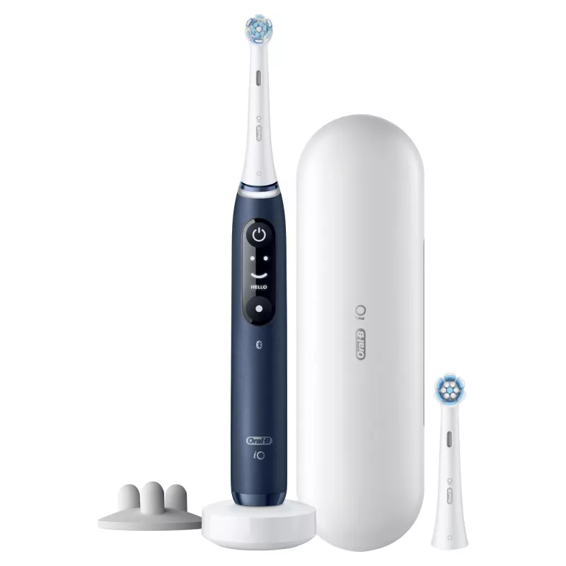 Oral-B iO 7S täiskasvanutele võnkuv hambahari sinine, valge