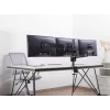 Equip 17 inch-27 inch Triple Monitor Desk Mount Bracket, Klamber, 21 kg, 75 x 75 mm, 100 x 100 mm, Kõrguse reguleerimine, Must