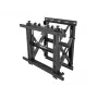 Equip 19 tolli-55 tolli sisestatav-väljaulatuv teleri seinakinnitusklamber, 50 kg, 48,3 cm (19 tolli), 139,7 cm (55 tolli), 100 x 100 mm, 600 x 400 mm, 0 - 10°
